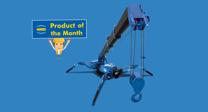 Maeda MC285 CRM-2 mini spider crane – product of the month | Hird