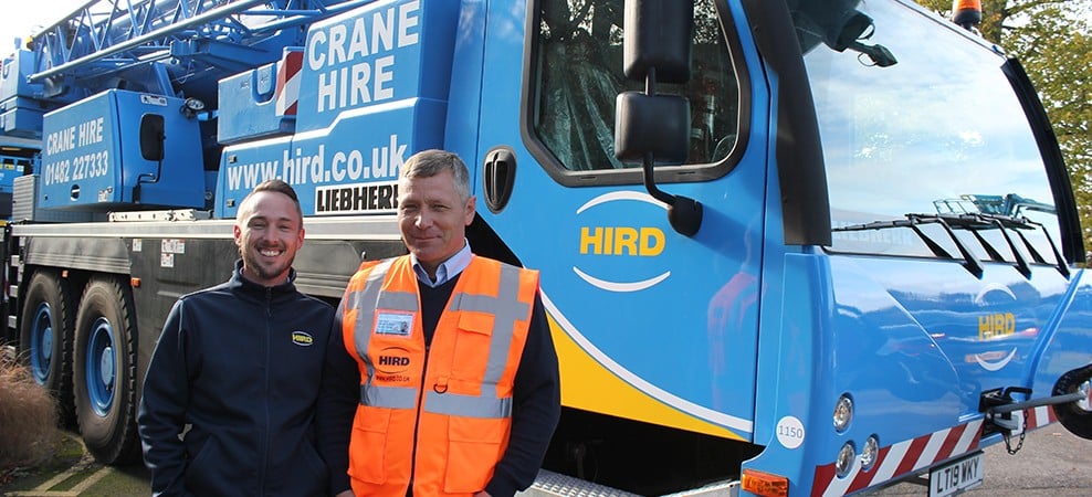 Hird Boosts Mobile Crane Hire Capability With New Liebherr | Hird