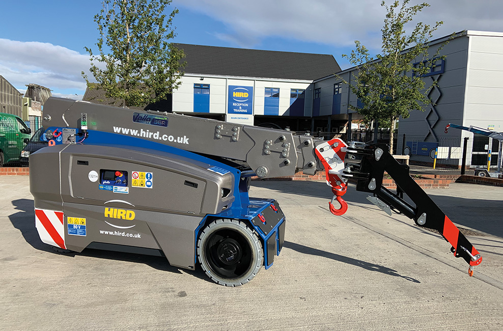 Product of the Month – Valla V36R pick and carry crane | Hird