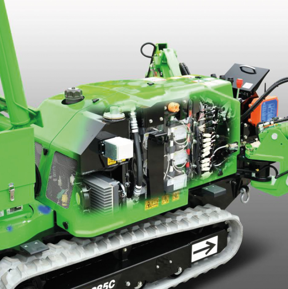 Maeda MC285CB-3 ECO | Tracked Mini Crane Hire | Hird