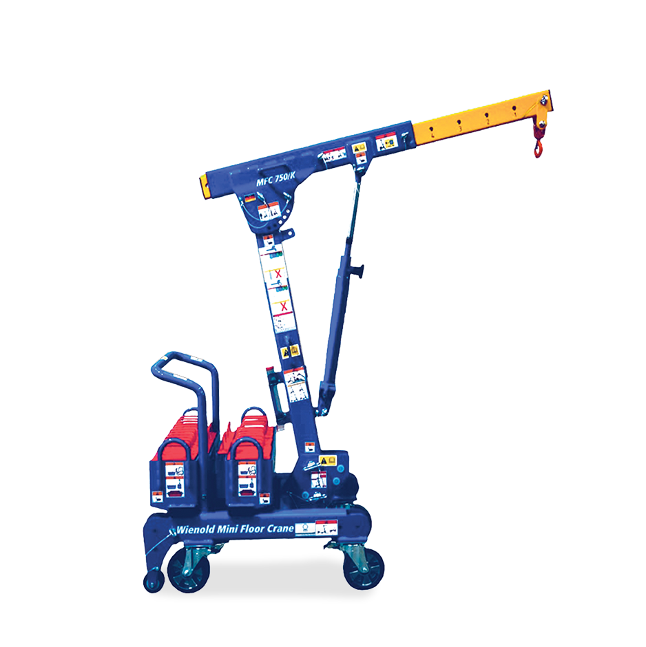 Wienold MFC750Ks Counterbalance Floor Crane Hird