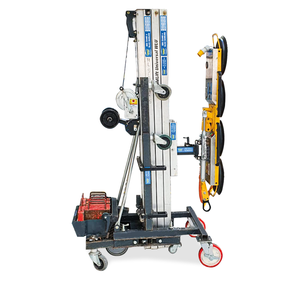 Wienold WLU with overhead manipulator Counterbalance Floor Crane Hird