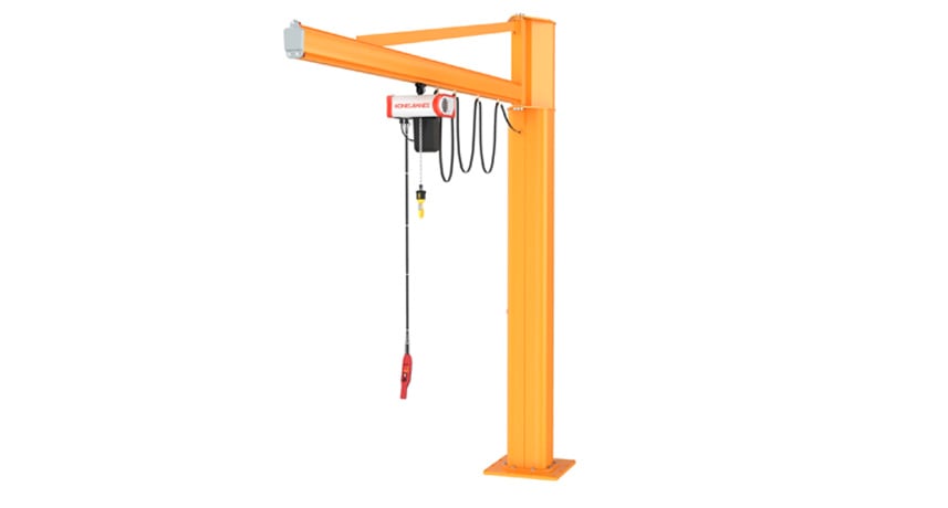 Pedestal Mounted Jib Crane | Hird