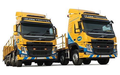 New Volvo delivery trucks