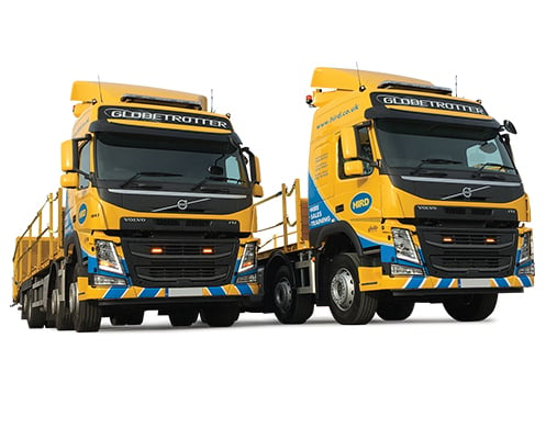 New Volvo delivery trucks