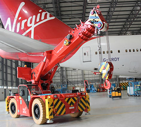 Virgin Atlantic - Aircraft maintenance Valla Mini Crane - HIRD