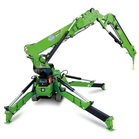 Maeda MK3053C - Knuckle Boom Crane - Anatomy