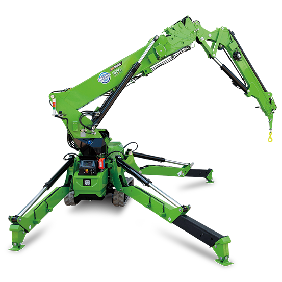 Maeda MK3053C - Knuckle Boom Crane - Anatomy