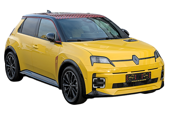 if the valla v36R was a small car would it be the Renault 5 E-Tech