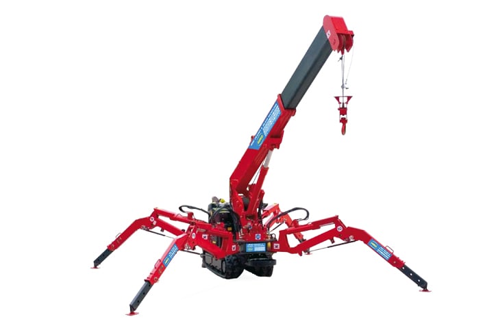 Spider crane hire – mini cranes for limited access and confined space