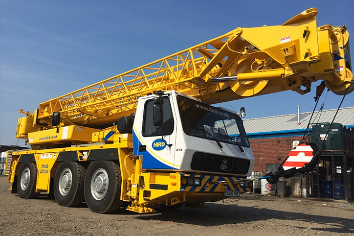 Hird adds lifting power to its fleet with Grove GMK 3050