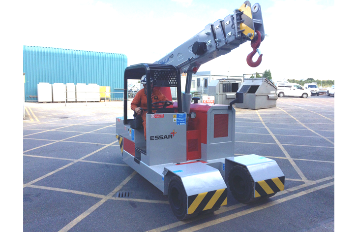 Refining giant selects Valla again for mini crane maintenance fleet