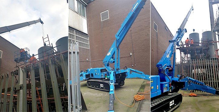 Maeda spider crane proves its worth in power station lift