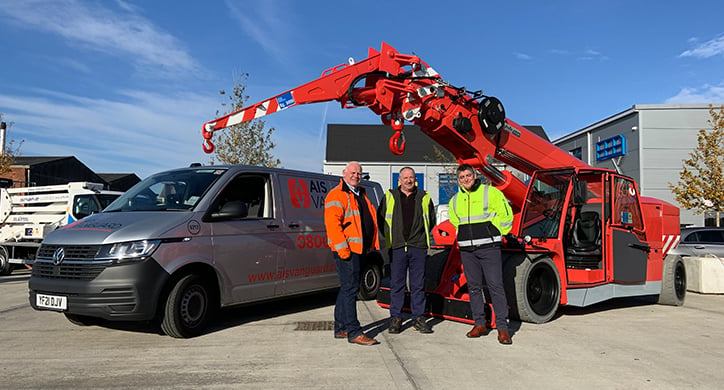 Machinery movers first to get new generation Valla crane