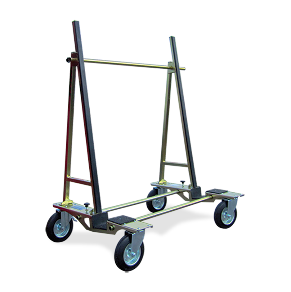 Ultra Compact Plate Glass Trolley - Glass Trolley