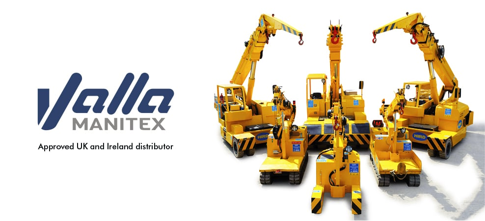 Pick and carry cranes from Valla &#8211; for sale and hire