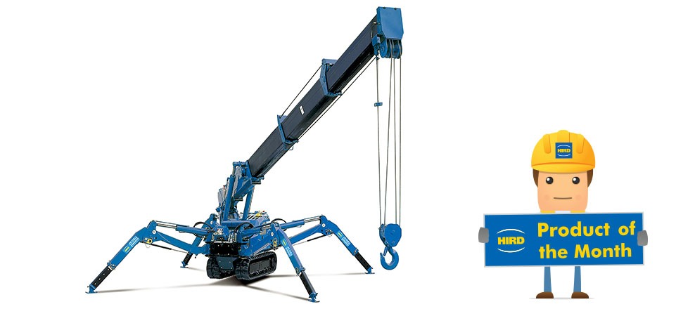 Product of the Month – Maeda MC174 spider crane