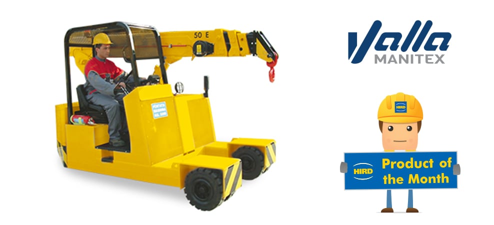 Product of the Month – Valla 50E pick and carry crane