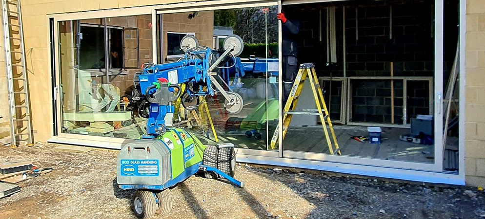 Winlet glazing robot perfect response to homes glazing trend