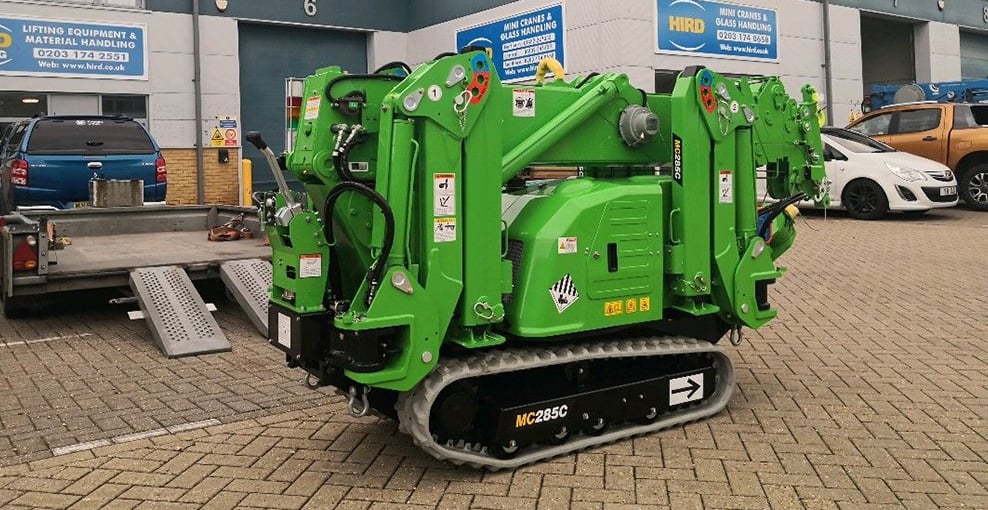 Hird leads electric lifting revolution with all-electric spider crane