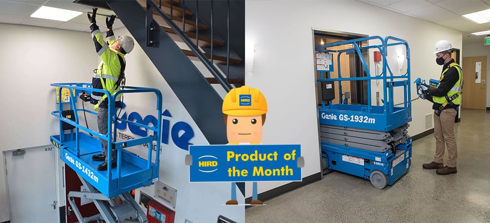 Product of the Month: New Genie GS-1932m and GS-1432m scissor lifts