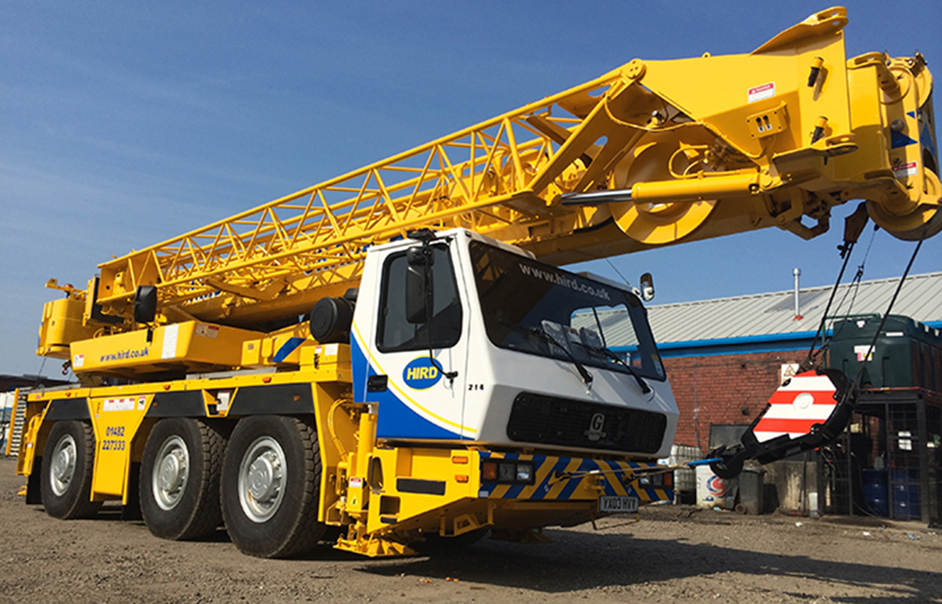Hird purchases a Grove 50t mobile crane