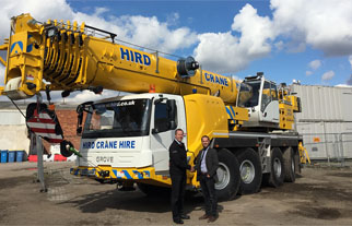 Peter Hird and Son reinvests in mobile cranes