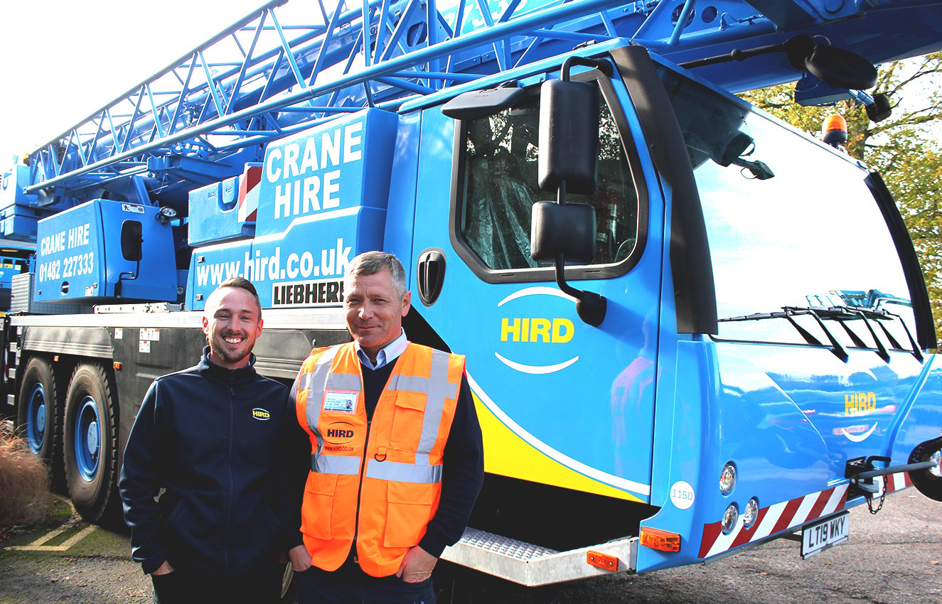 hird boosts mobile crane hire capability with new Liebherr