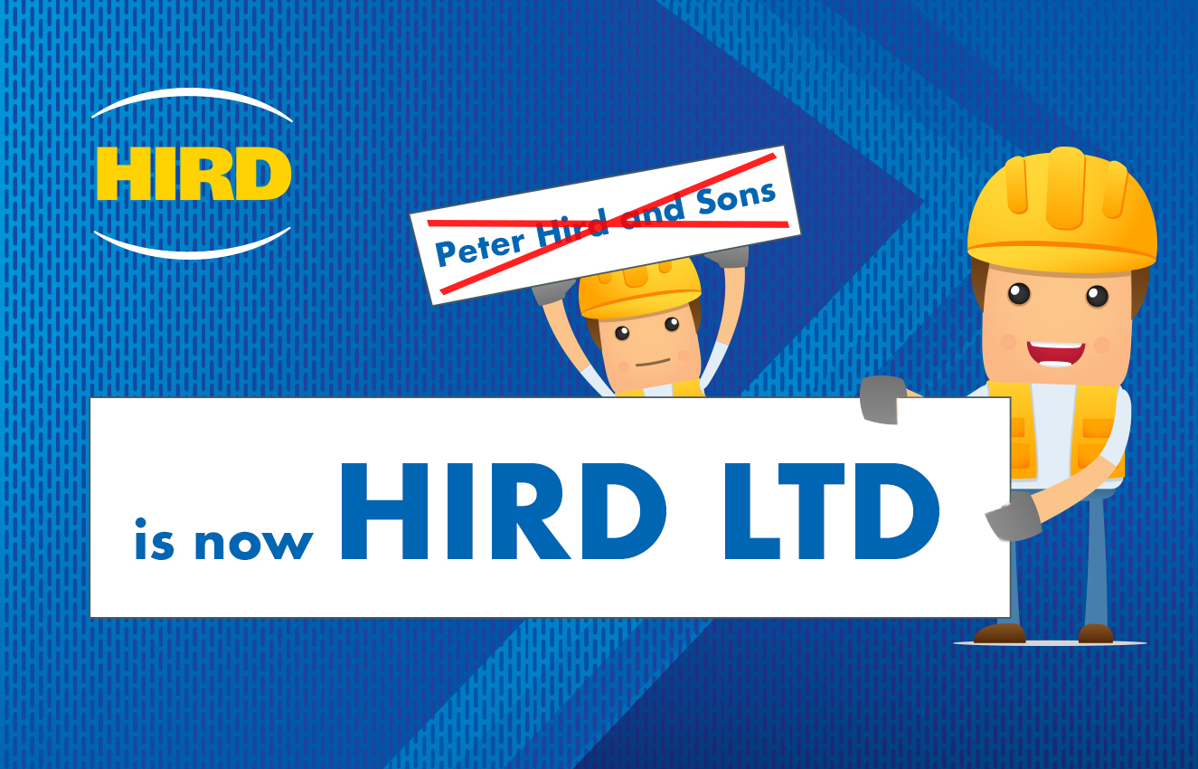 peter hird and sons changes name to hird ltd