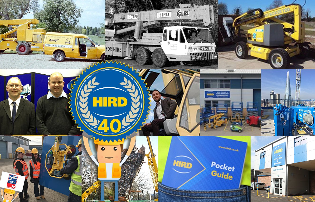 40 years of hird ltd