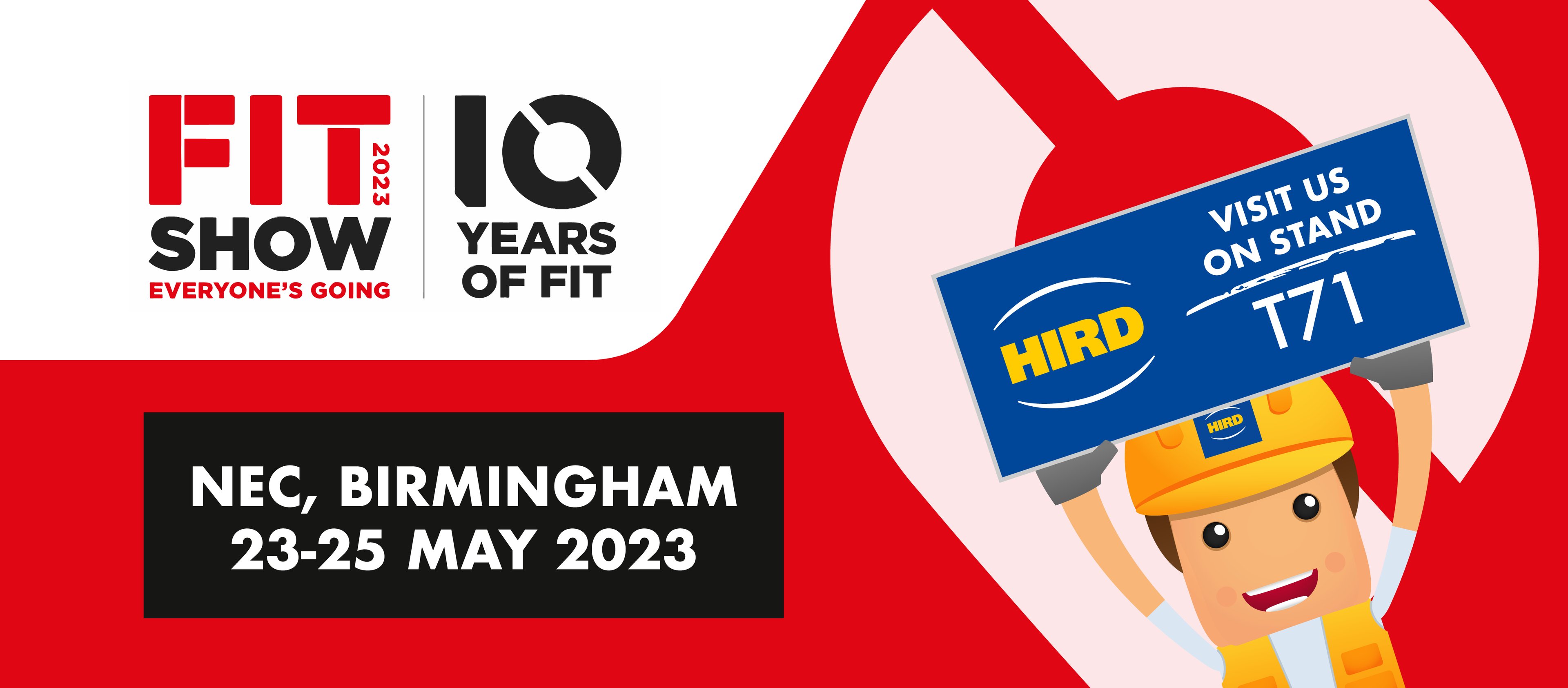 Hird takes top lifting and transport brands to FIT Show