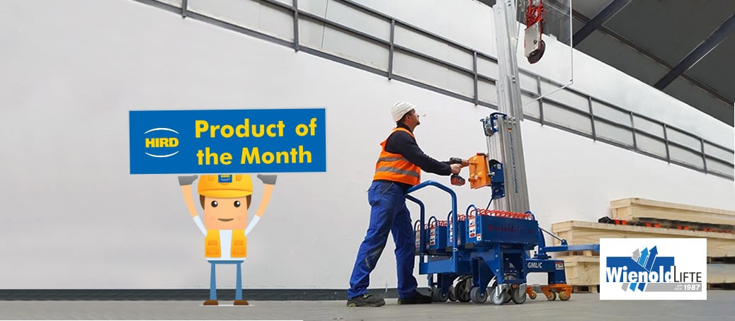 Product of the Month – GML Compact counterbalance floor crane