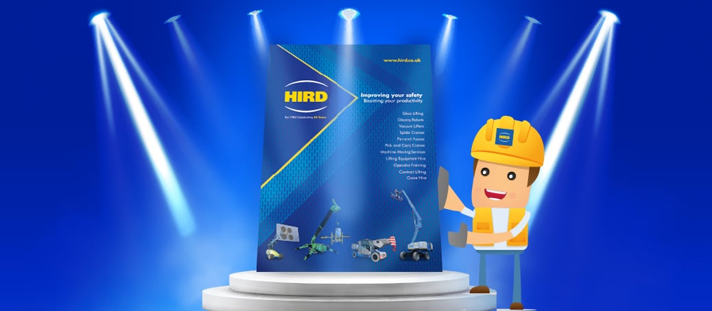 Lifting and access just got easier – the new Hird Big Blue is here