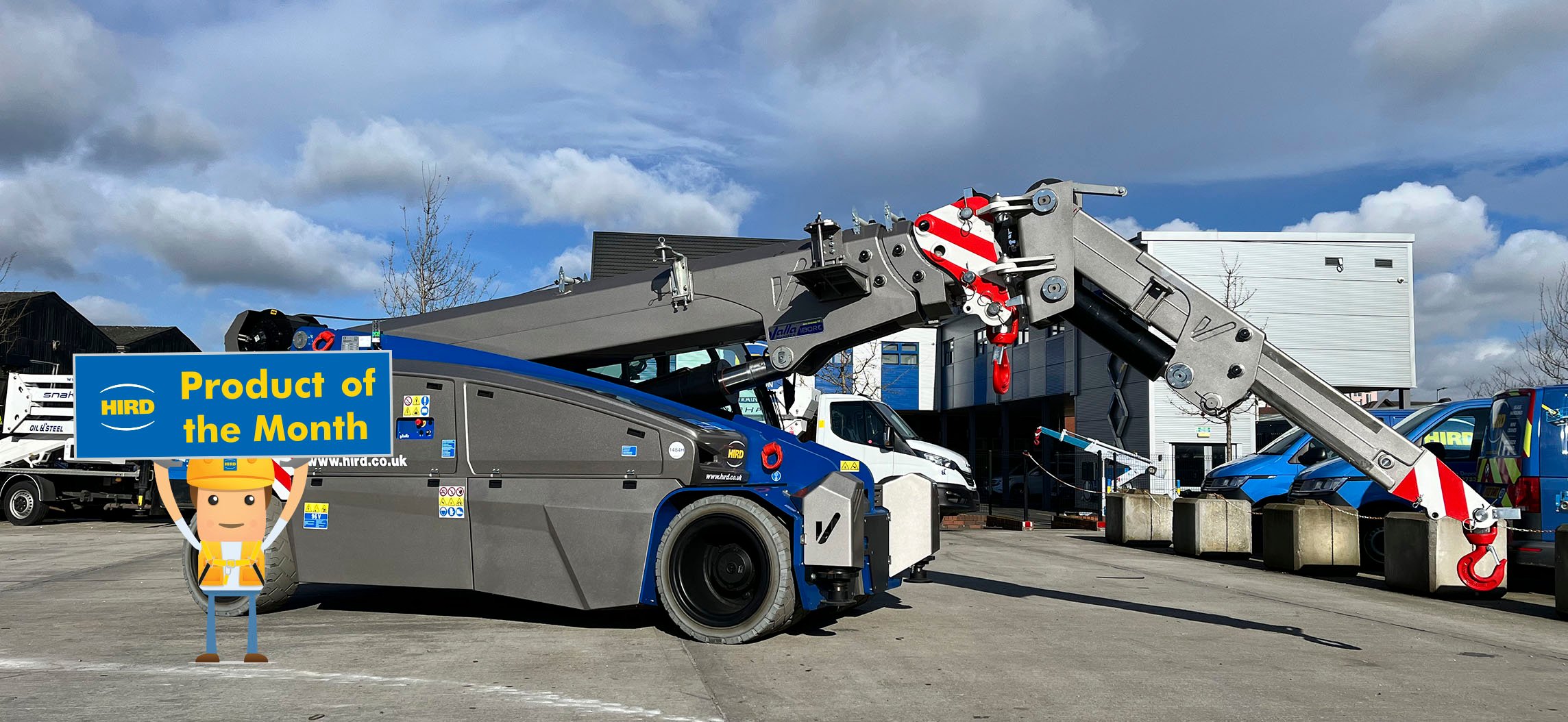 Product of the Month – Valla V180RC pick and carry crane