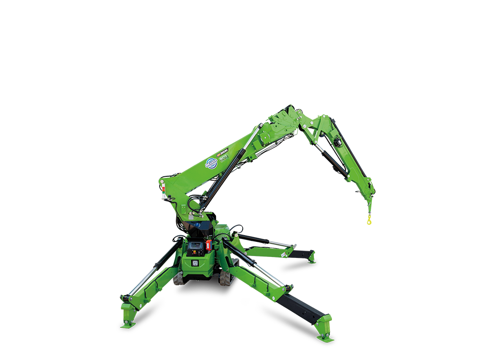 Maeda MK3053C Knuckle Boom Crane Anatomy