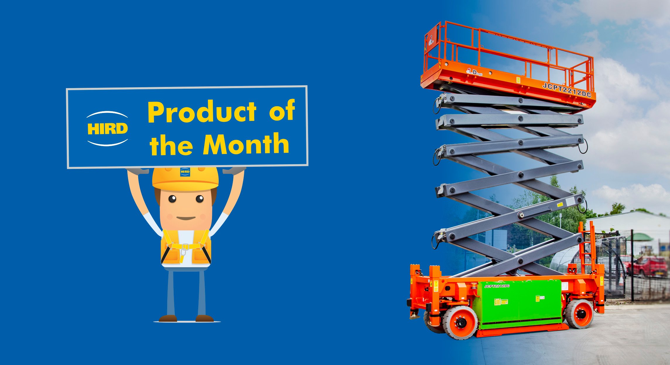 Product of the Month - Dingli JCPT2212DC electric scissor lift