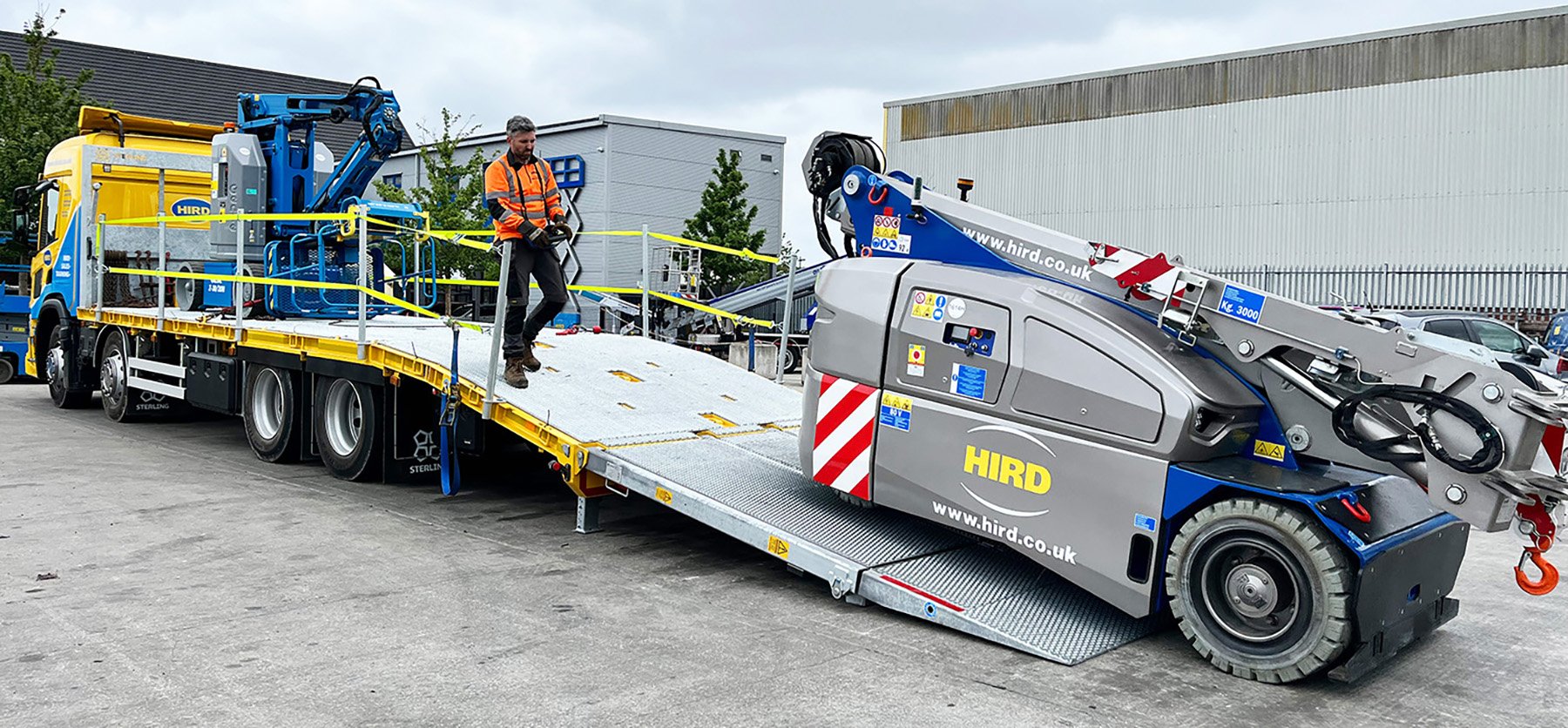 Scania 420P truck from Hird 1