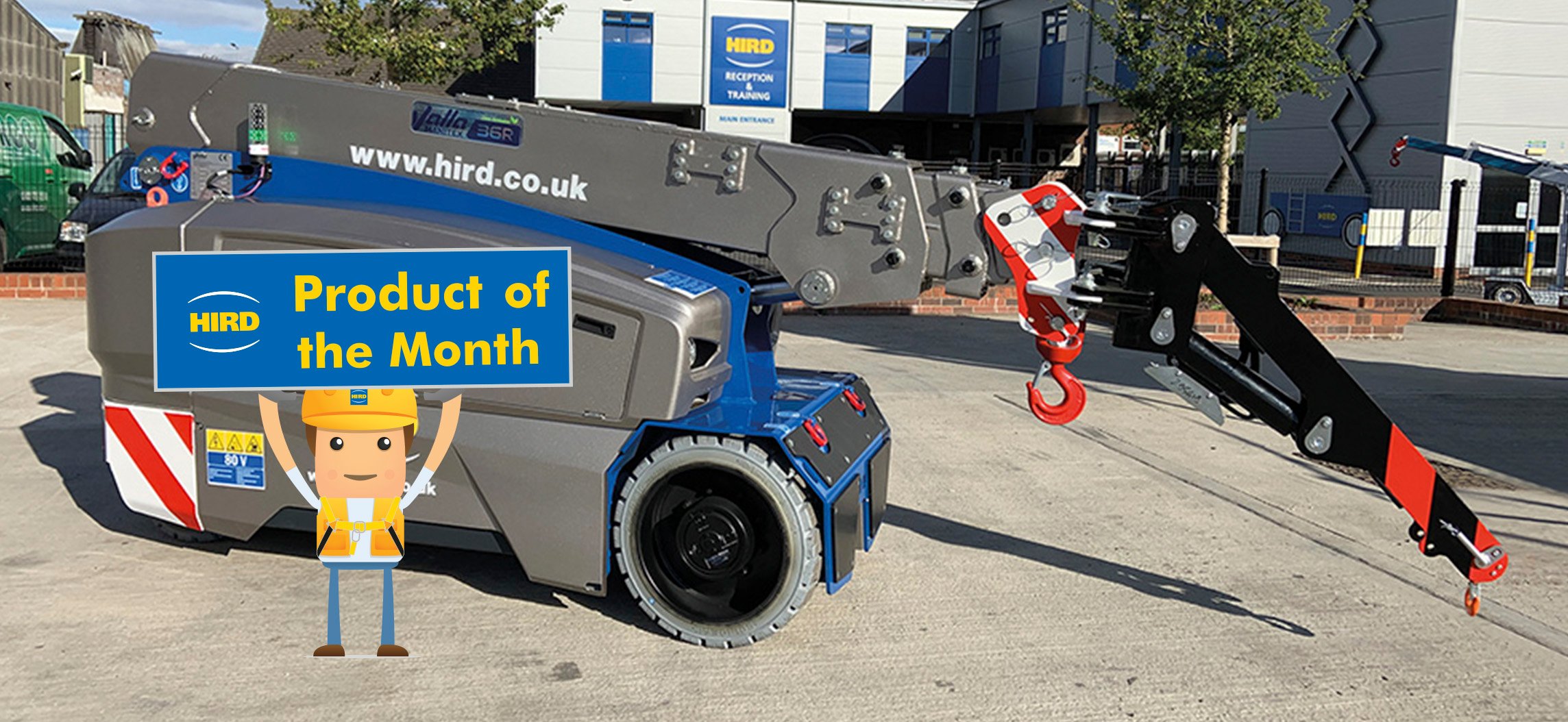Product of the Month – Valla V36R pick and carry crane