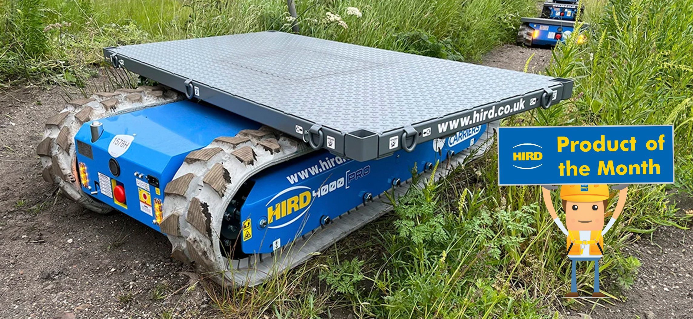 Product of the Month – materials and equipment tracked carriers