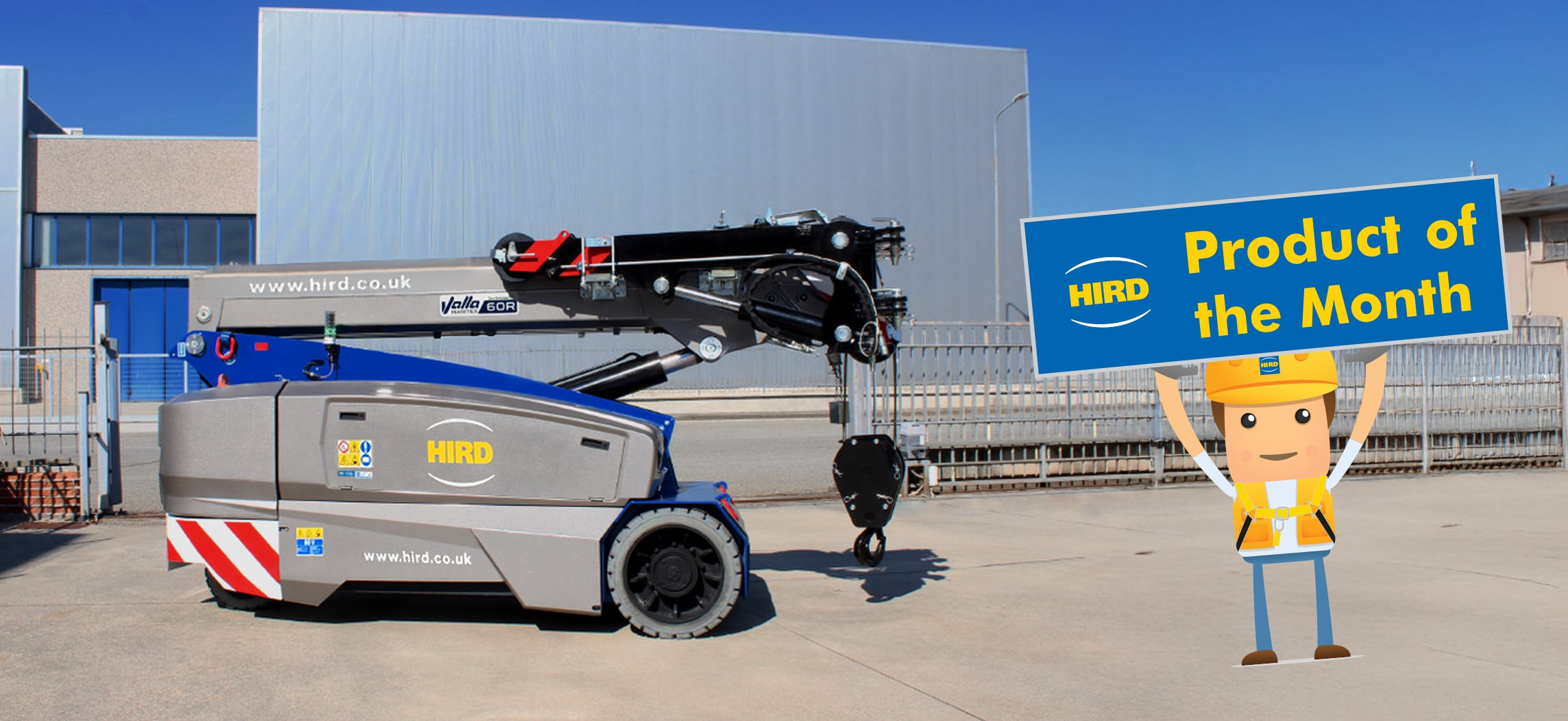 Product of the Month – Valla V60R pick and carry crane