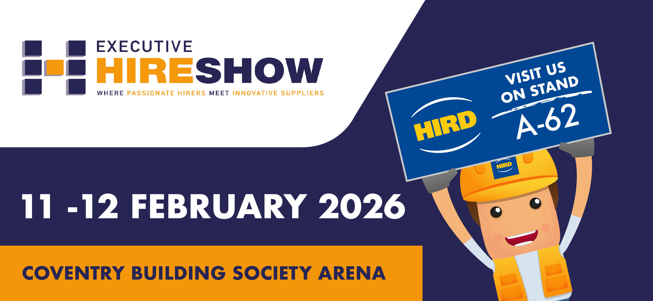 Hird equipment hire power on show at EHS 2026