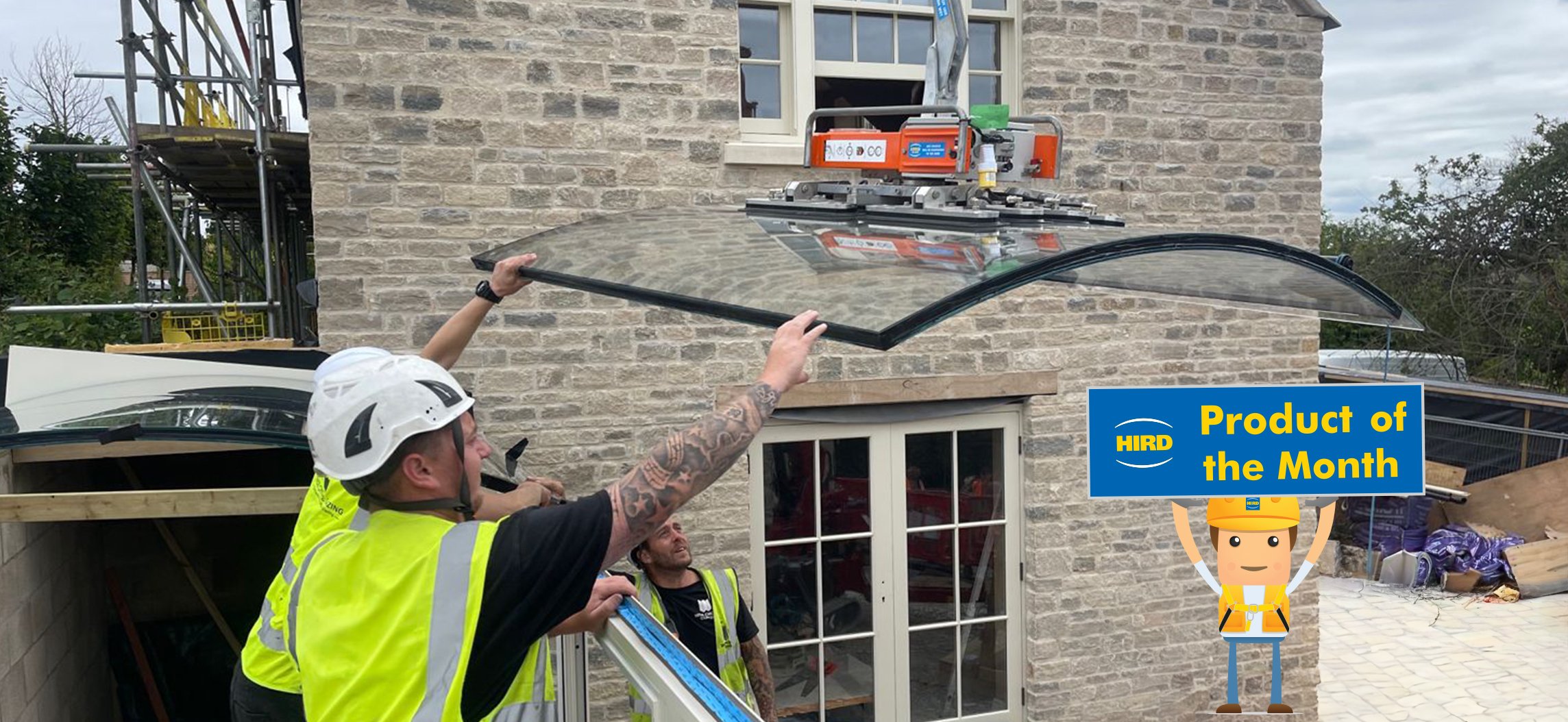 Product of the Month – Curved Glass Vacuum Lifters