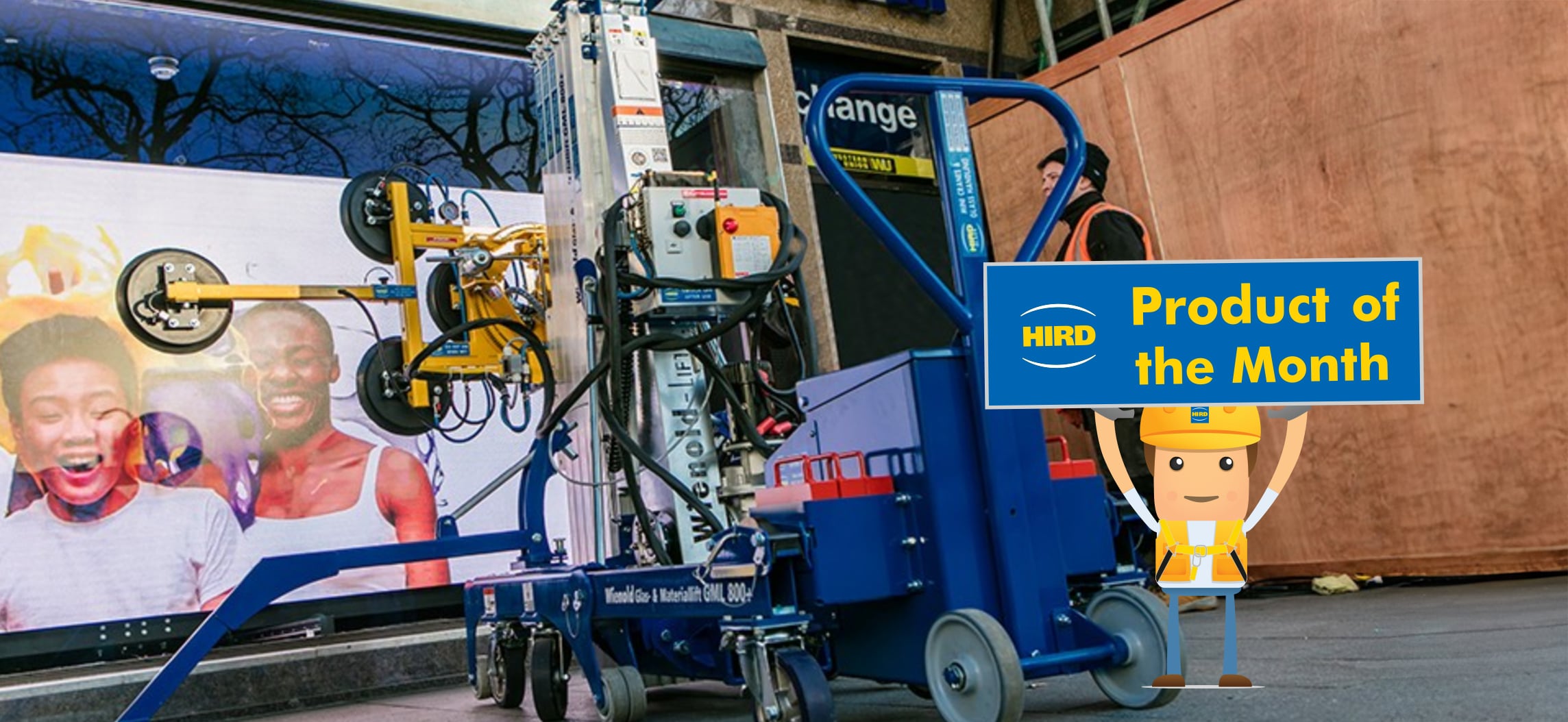 Product of the Month – Wienold GML800+ counterbalance floor crane