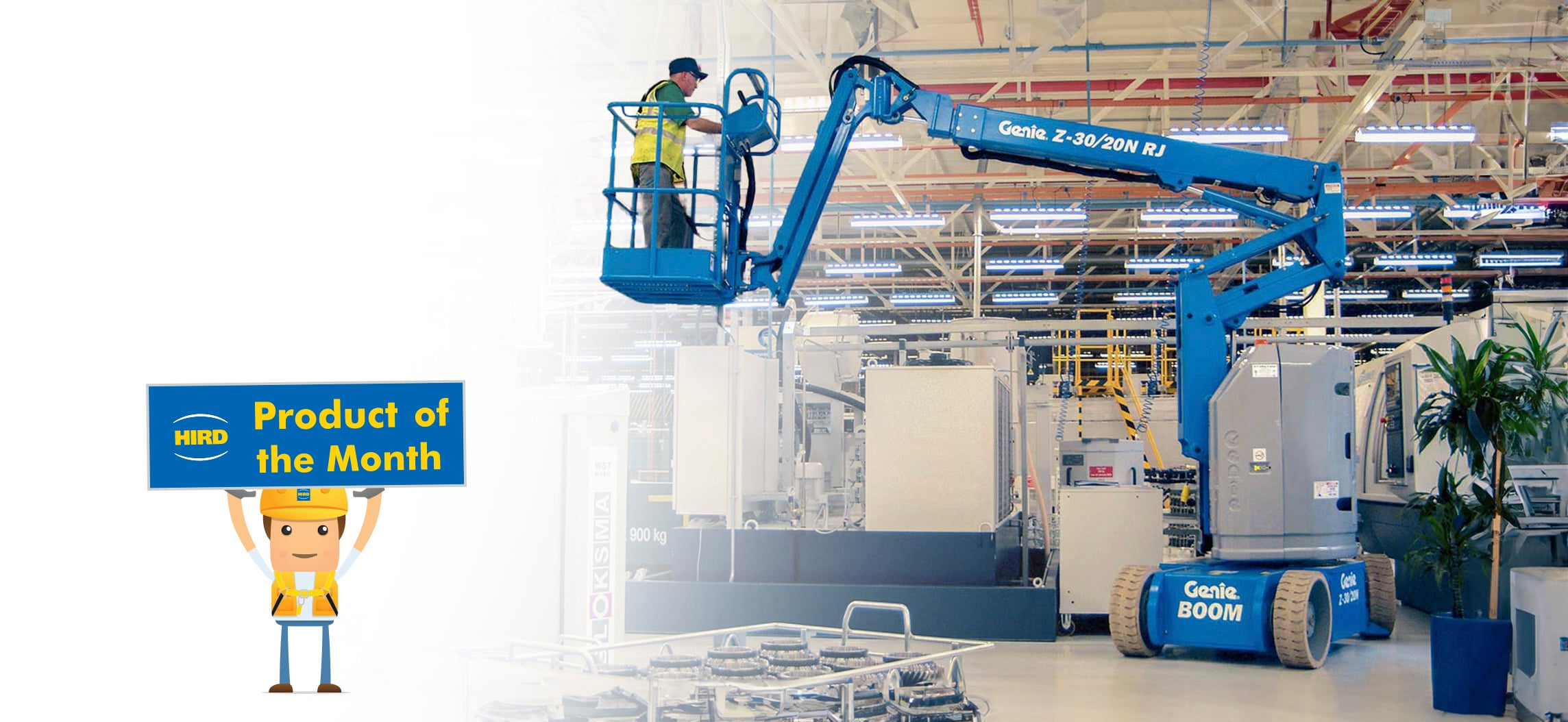 Product of the month – Genie Z30/20 NRJ electric boom