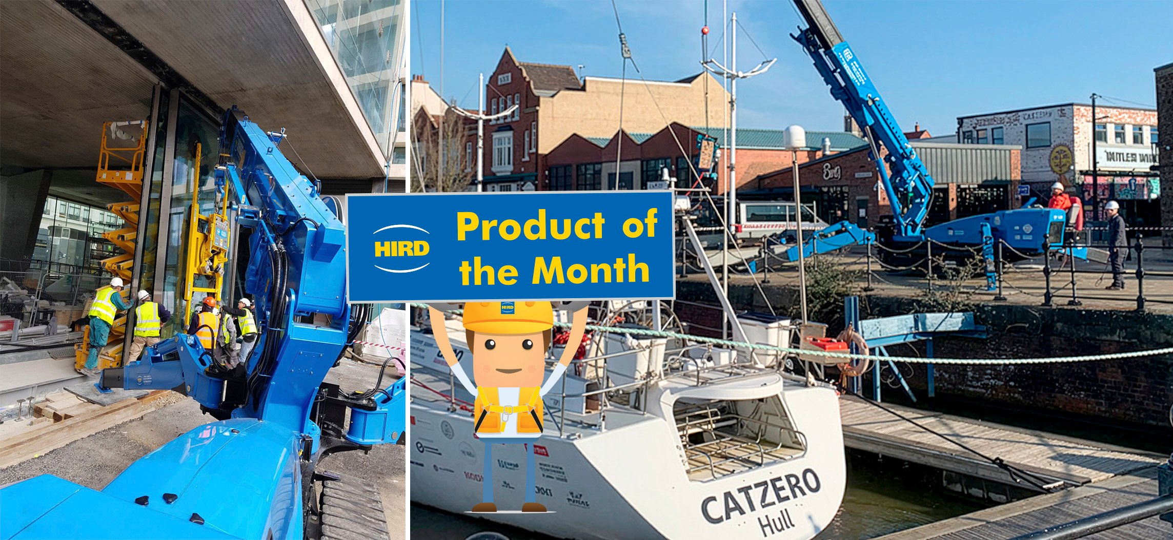 Product of the Month – Maeda MC815 spider crane