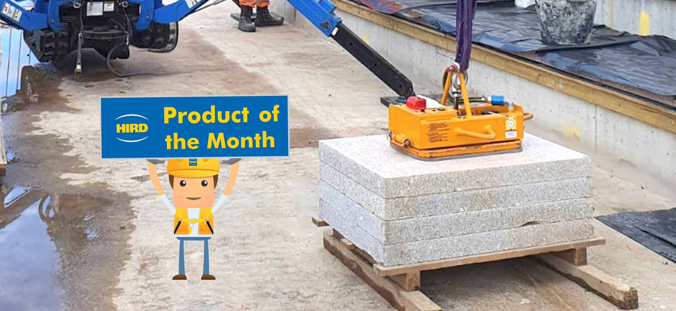 Product of the month – stone and GRC vacuum lifters