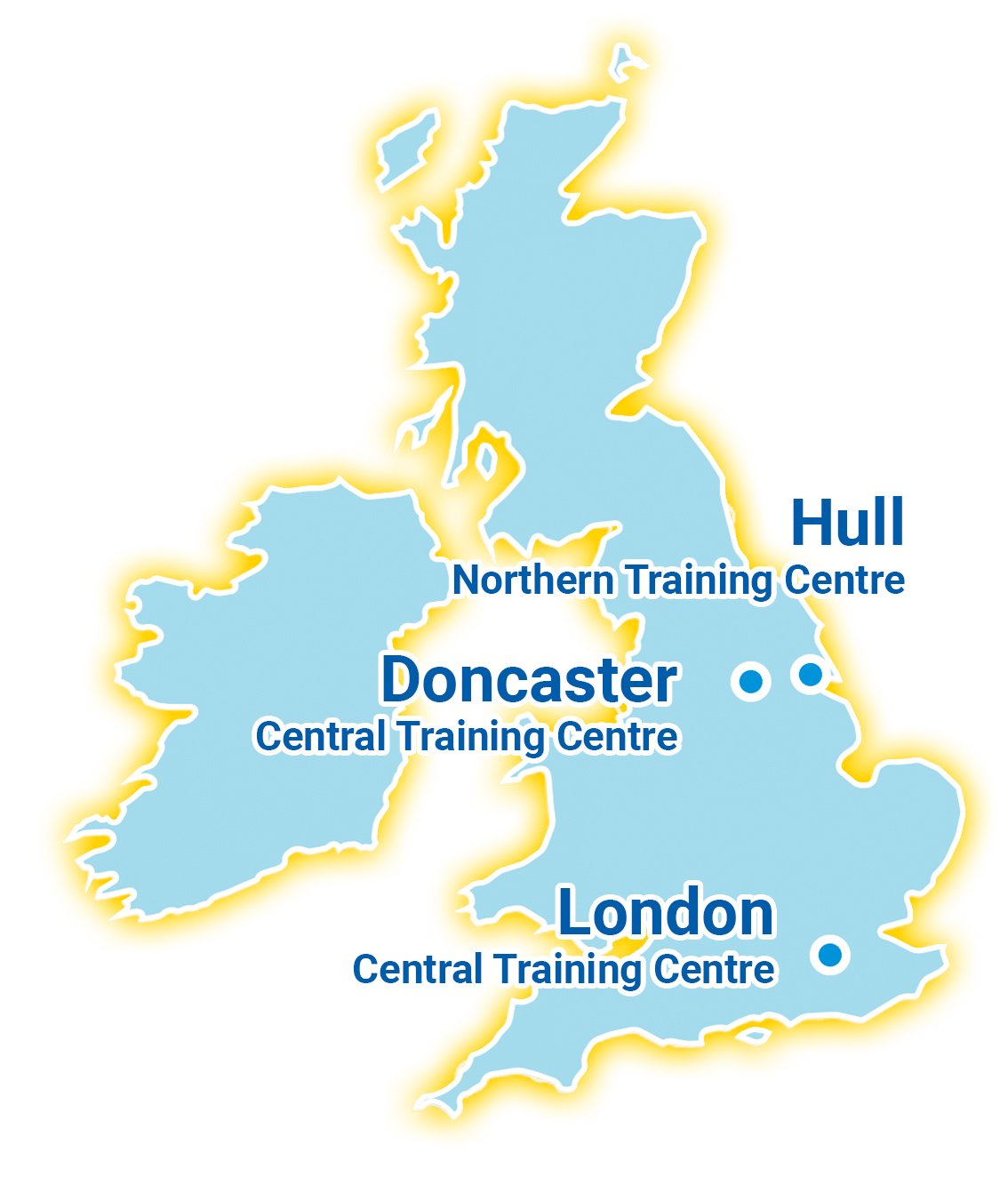 Hird-Training-Centres-Map