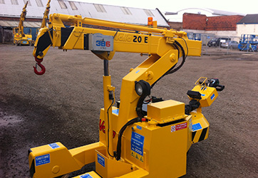Hird supplies reconditioned mini crane – in double quick time