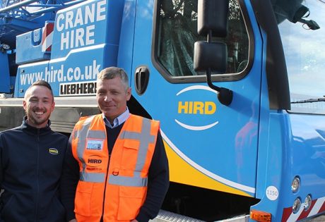 Hird boosts mobile crane hire capability with new Liebherr