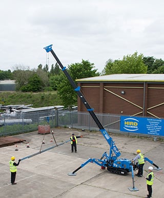 L2 NVQ Certificate in Plant Operations (Construction) - Cranes and Specialist Lifting – Compact Cranes